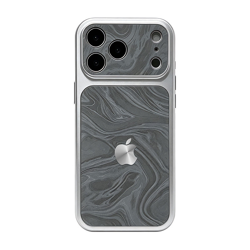iPhone Liquid Ripple Suede Case