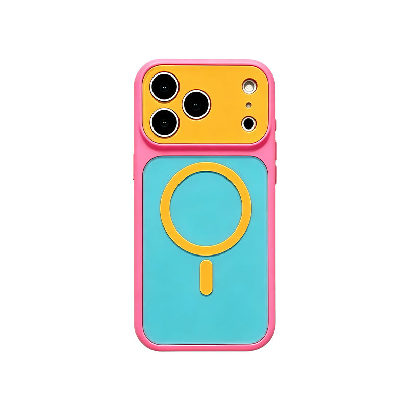 iPhone Dopamine Color-Blocked MagSafe Case