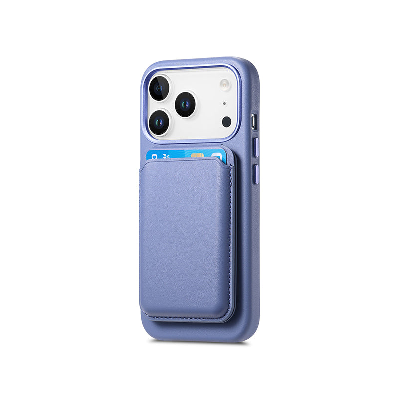 iPhone Leather Case MagSafe Card Holder Set