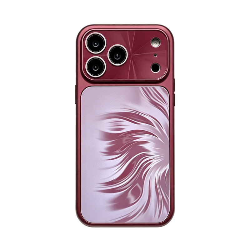 iPhone Gradient Feather Texture Case