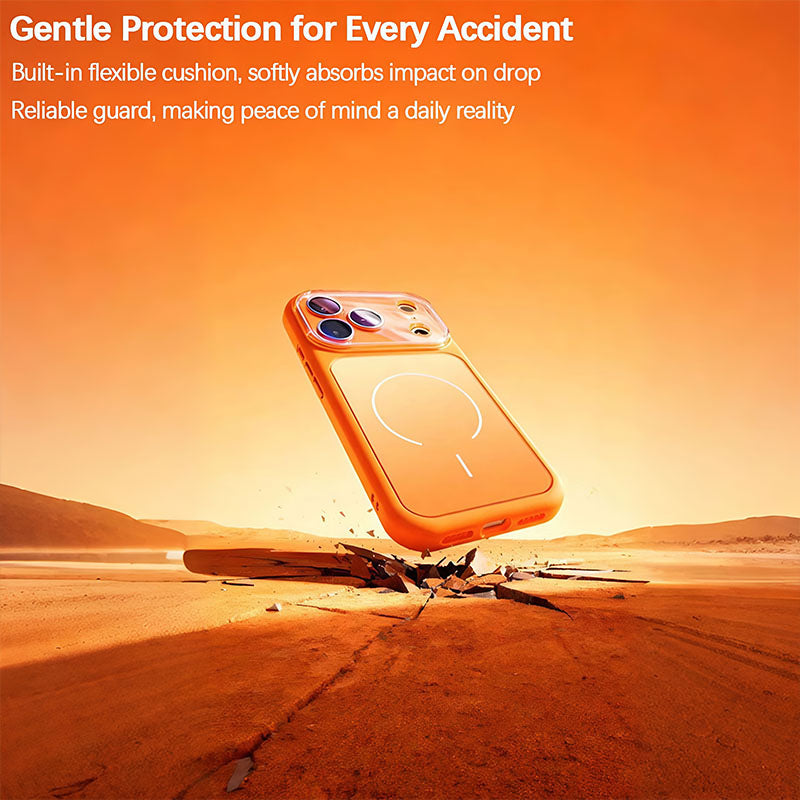 iPhone Large Window Liquid Silicone Case