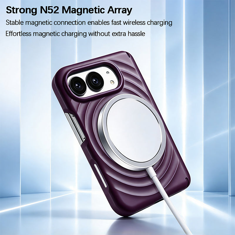 iPhone Duo Silicone Wave MagSafe Case