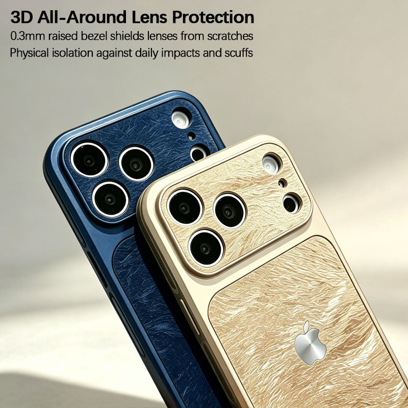 iPhone Flowing Yarn Leather Case