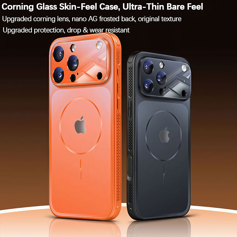 iPhone Frosted MagSafe Large Window Case