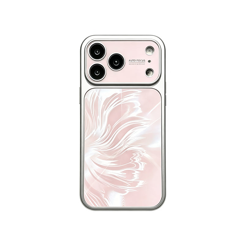 iPhone Feather Aurora Texture Cooling Case