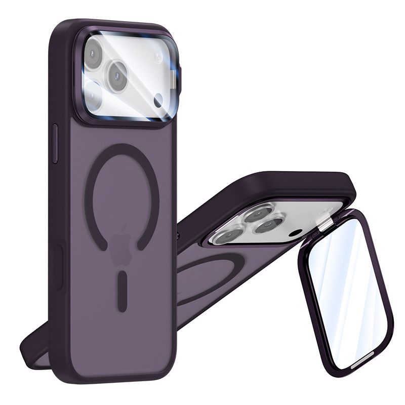 iPhone Frosted Lens Pivot Case