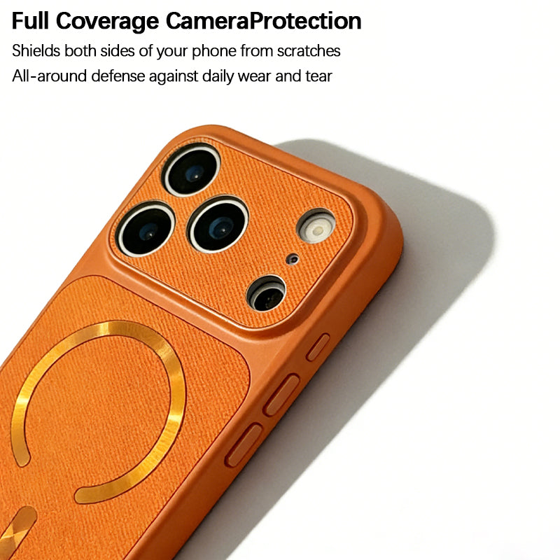 iPhone Denim Textured MagSafe Case