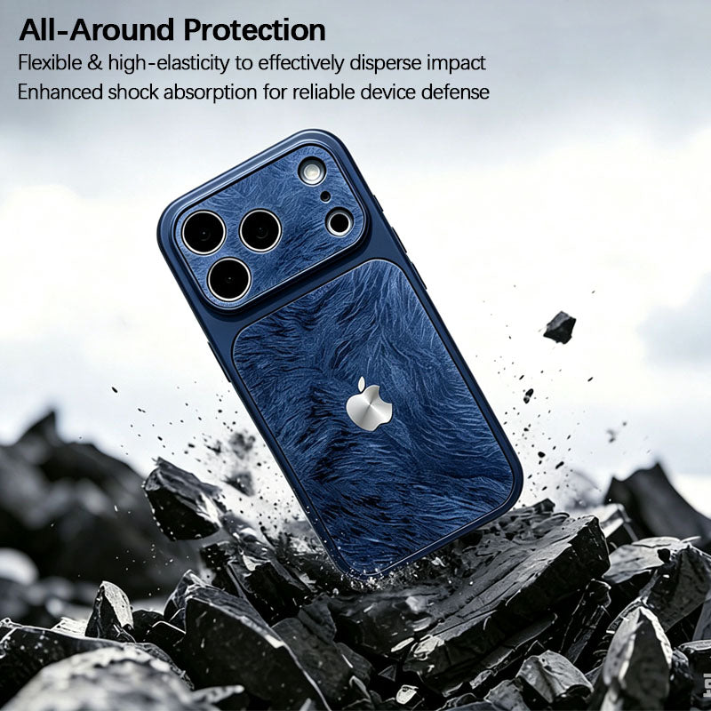 iPhone Flowing Yarn Leather Case