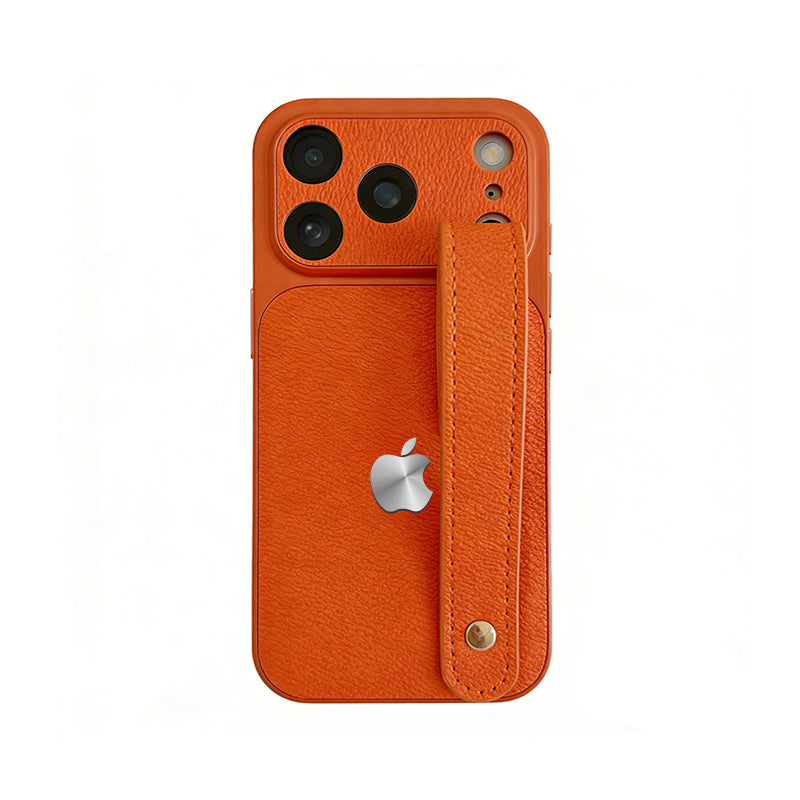 iPhone Lychee Texture Wristband Case