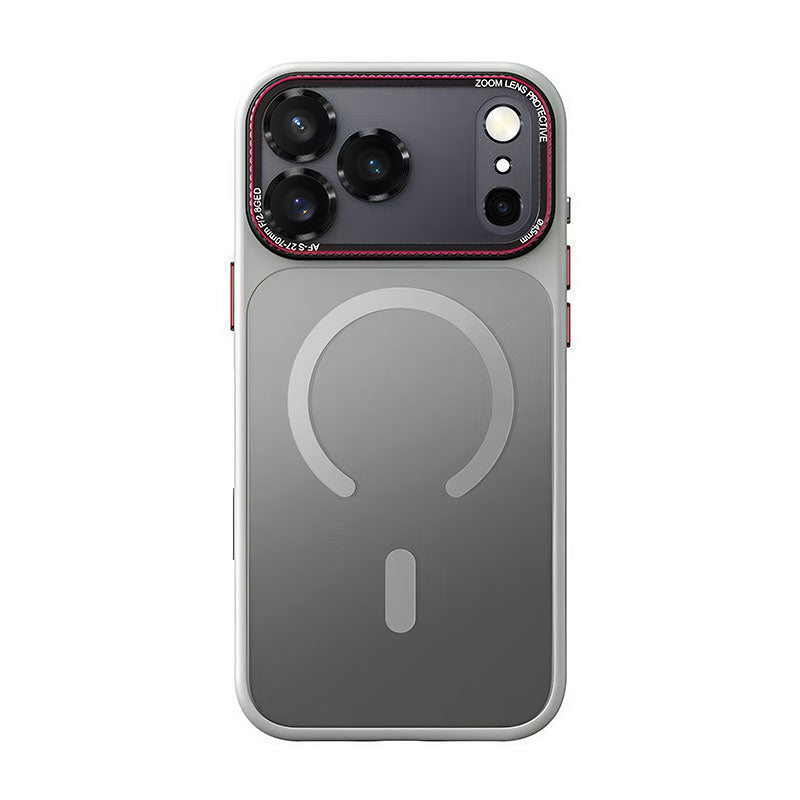 iPhone Matte Metal Lens Case