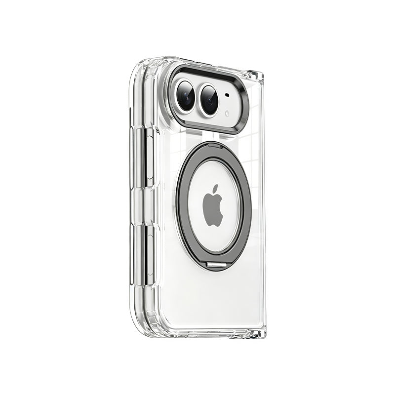iPhone Duo Transparent MagSafe Stand Case