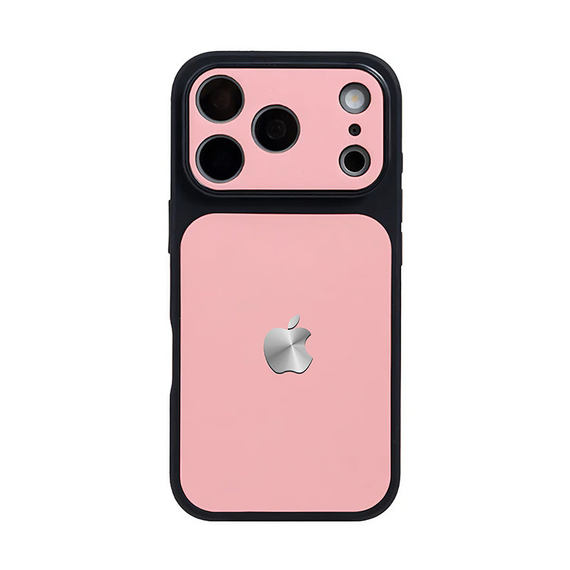 iPhone Color-Blocked Leather Case
