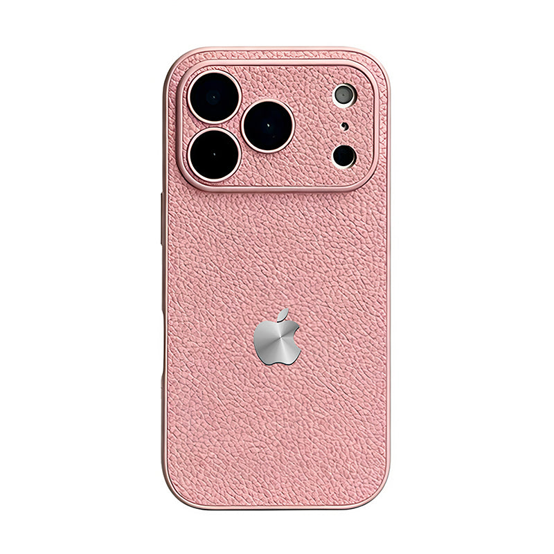 iPhone Macaron Leather Texture Case