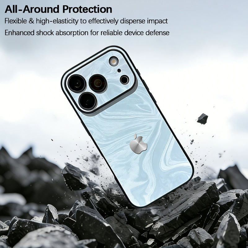 iPhone Watercolor Leather Case