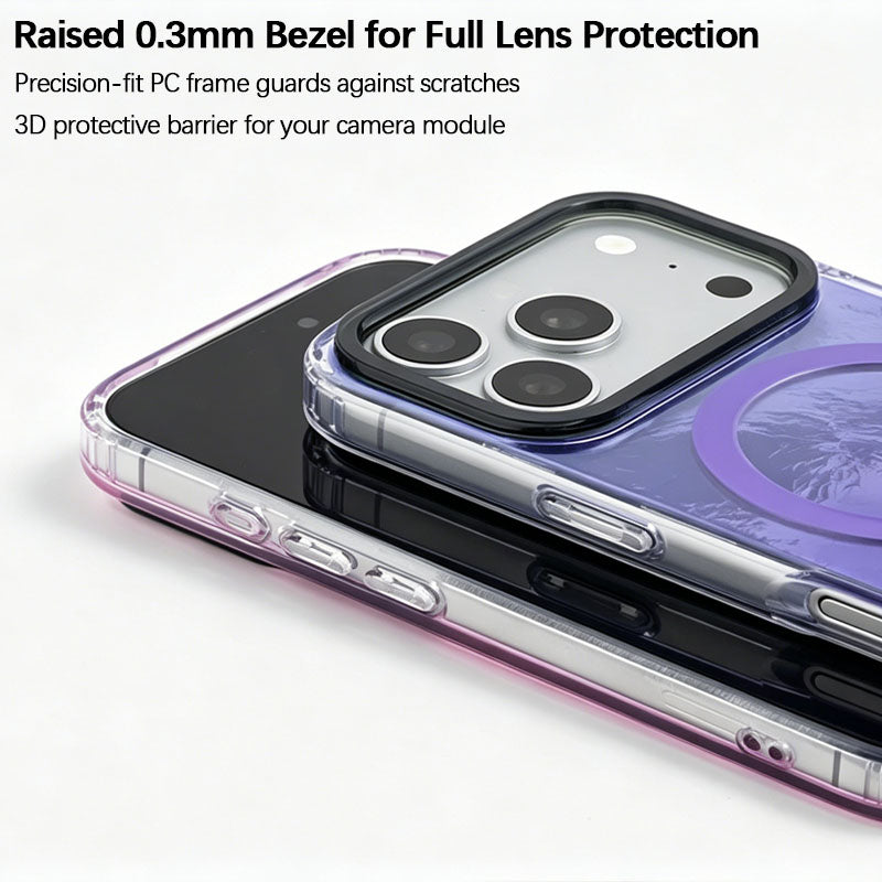 iPhone Glacier Texture MagSafe Case