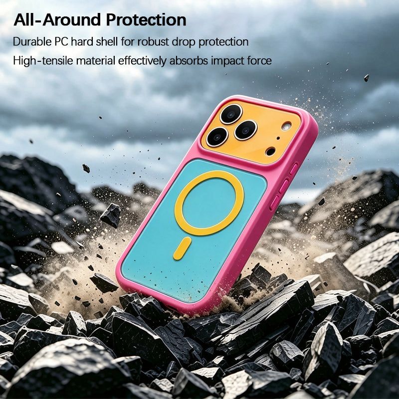 iPhone Dopamine Color-Blocked MagSafe Case