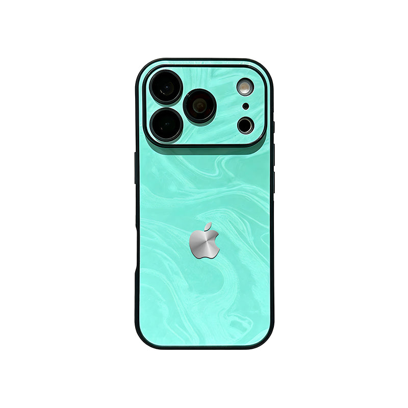 iPhone Watercolor Leather Case