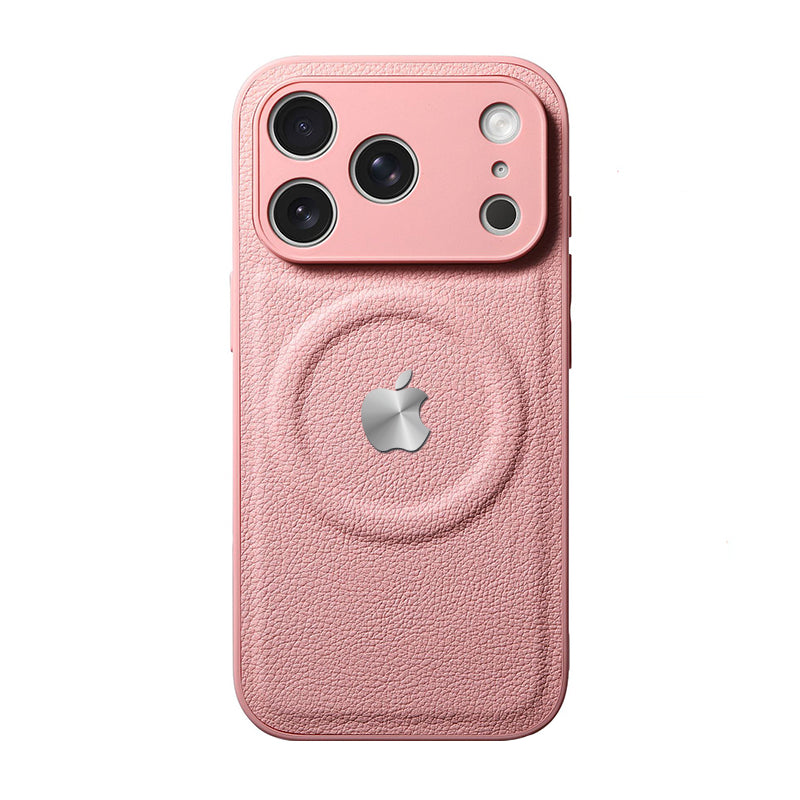 iPhone Lychee Texture Leather Case