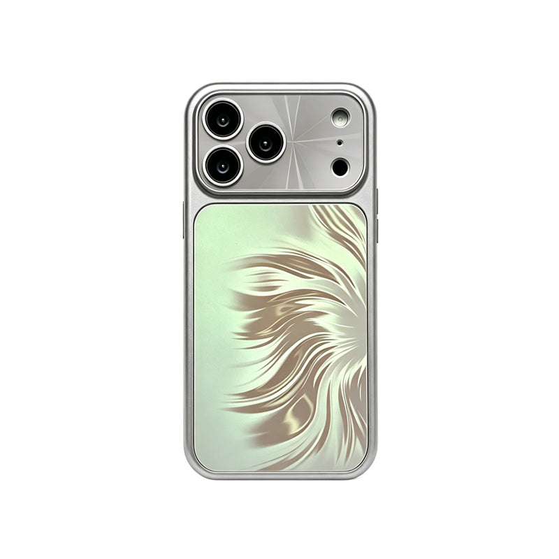 iPhone Gradient Feather Texture Case
