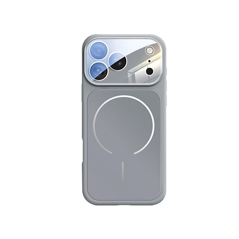 iPhone Large Window Liquid Silicone Case