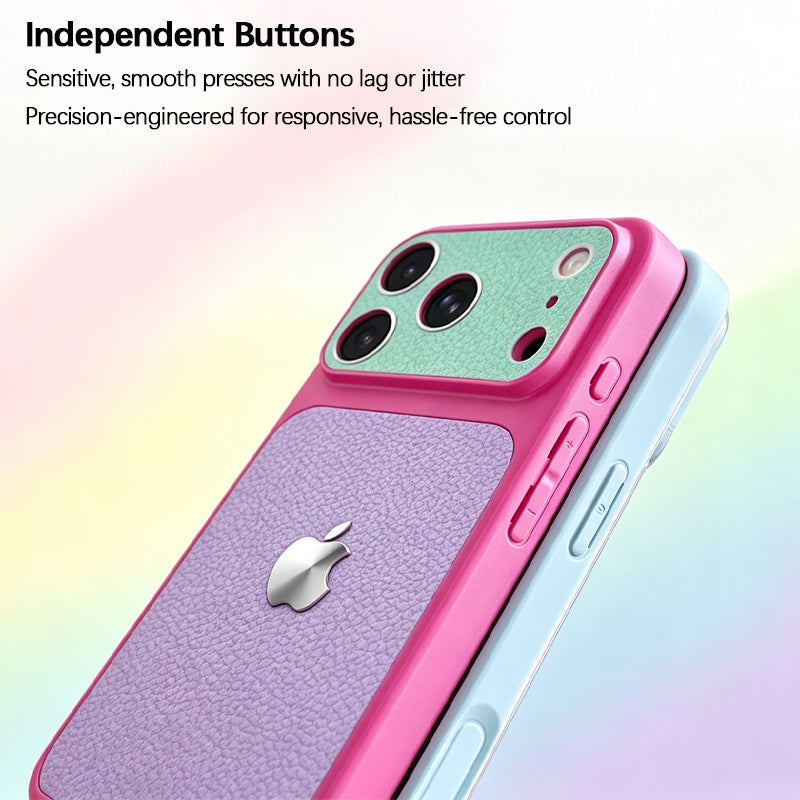 iPhone Dopamine Lychee Texture Case