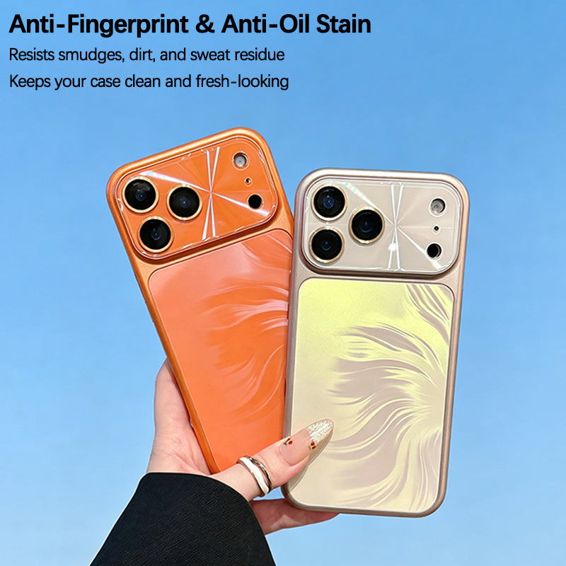 iPhone Gradient Feather Texture Case