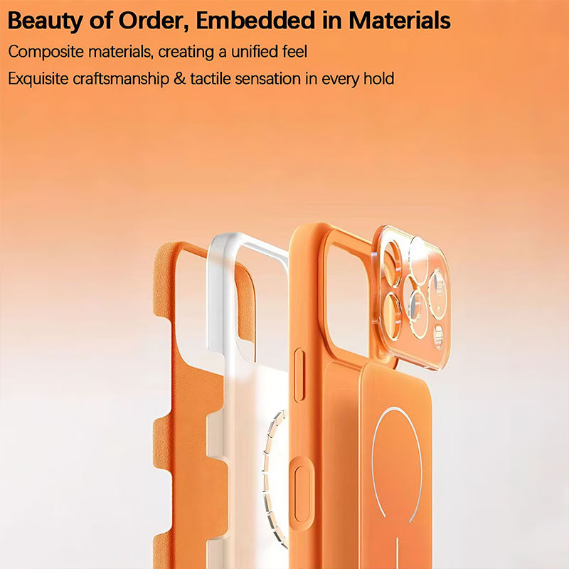 iPhone Large Window Liquid Silicone Case