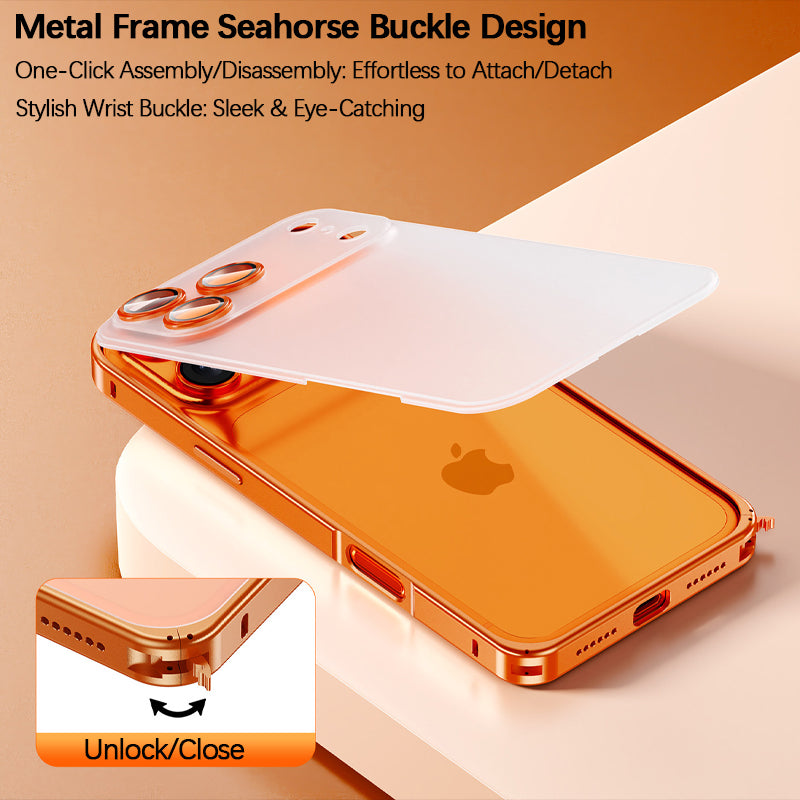 iPhone Metal Frame Matte Case