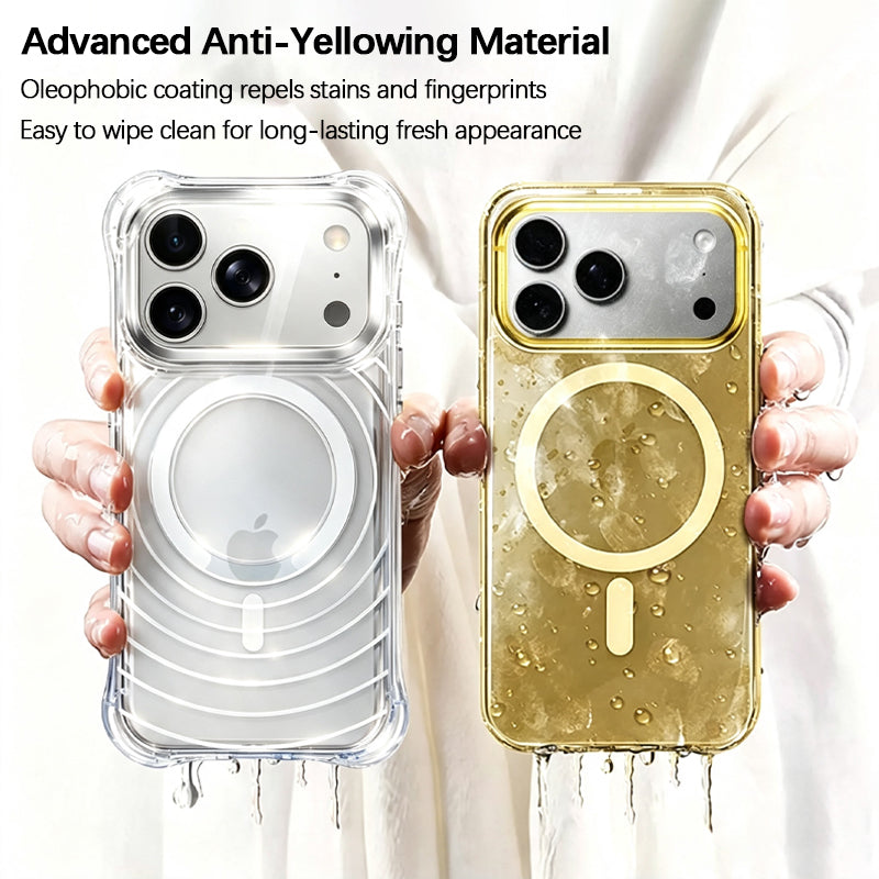 iPhone Wave Transparent MagSafe Case