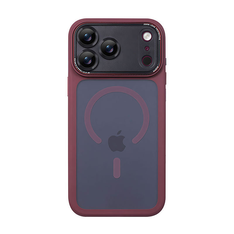 iPhone Matte Metal Lens Case