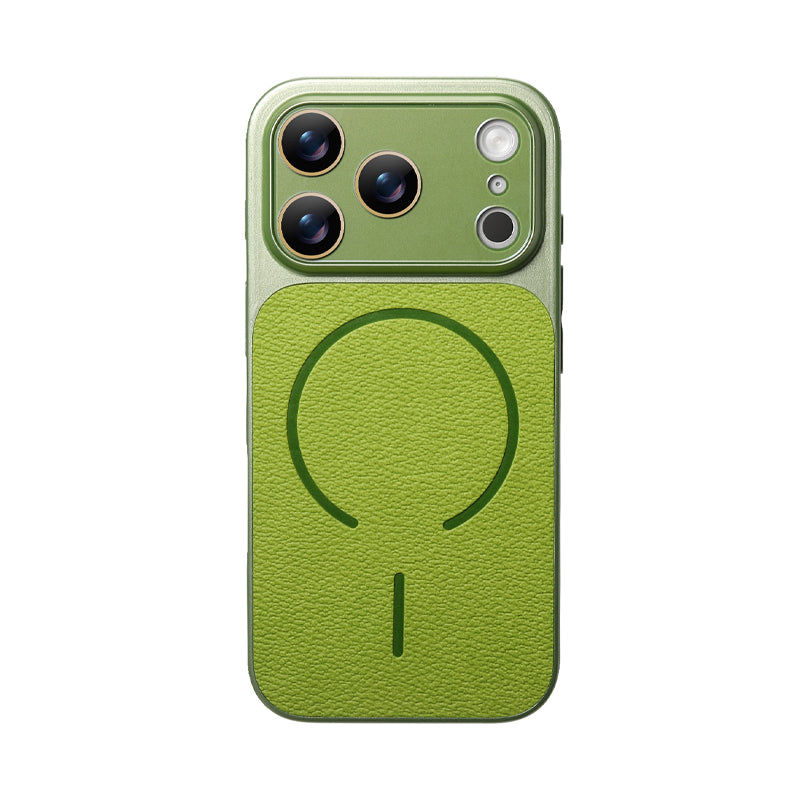 iPhone Leather Large Window Case