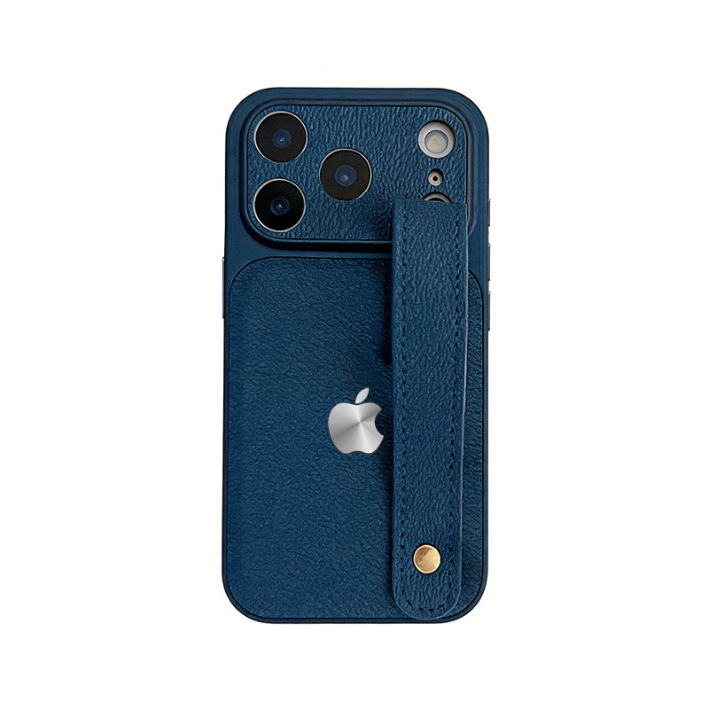 iPhone Lychee Texture Wristband Case