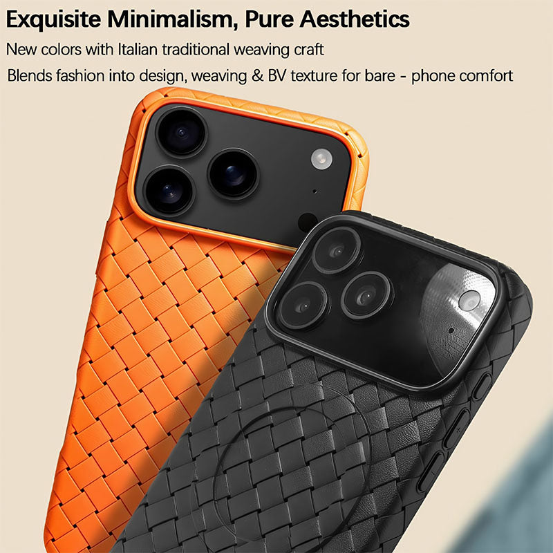iPhone Woven Texture MagSafe Case