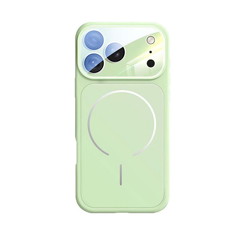 iPhone Large Window Liquid Silicone Case