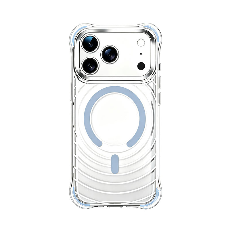iPhone Wave Transparent MagSafe Case