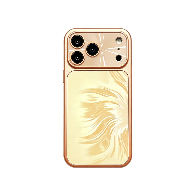 iPhone Gradient Feather Texture Case