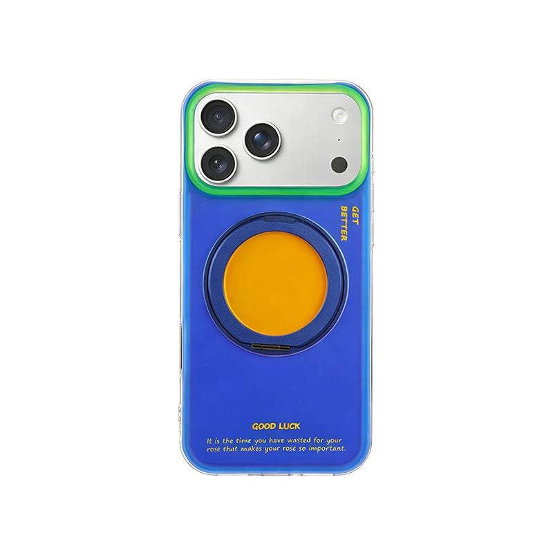 iPhone Gradient Laser Stand Case
