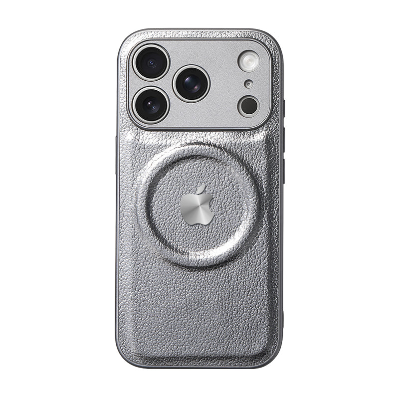 iPhone Lychee Texture Leather Case