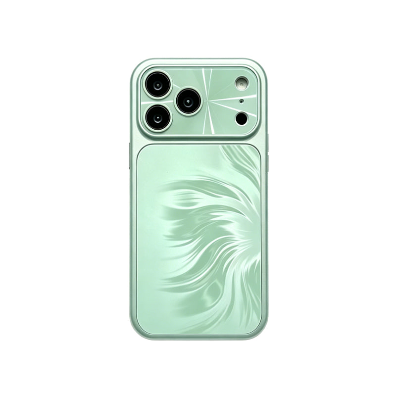 iPhone Gradient Feather Texture Case