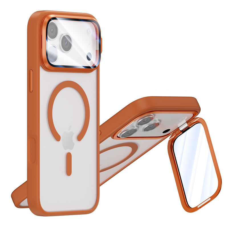 iPhone Frosted Lens Pivot Case