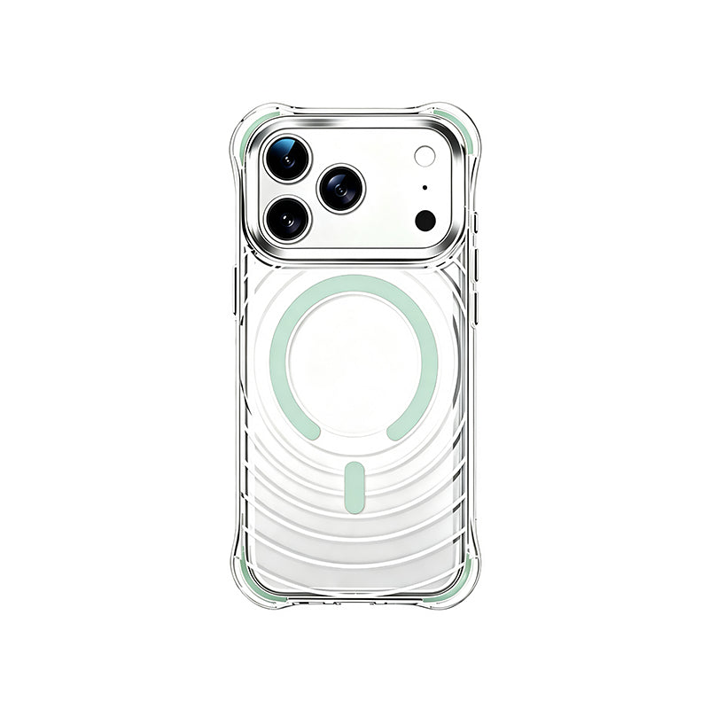 iPhone Wave Transparent MagSafe Case