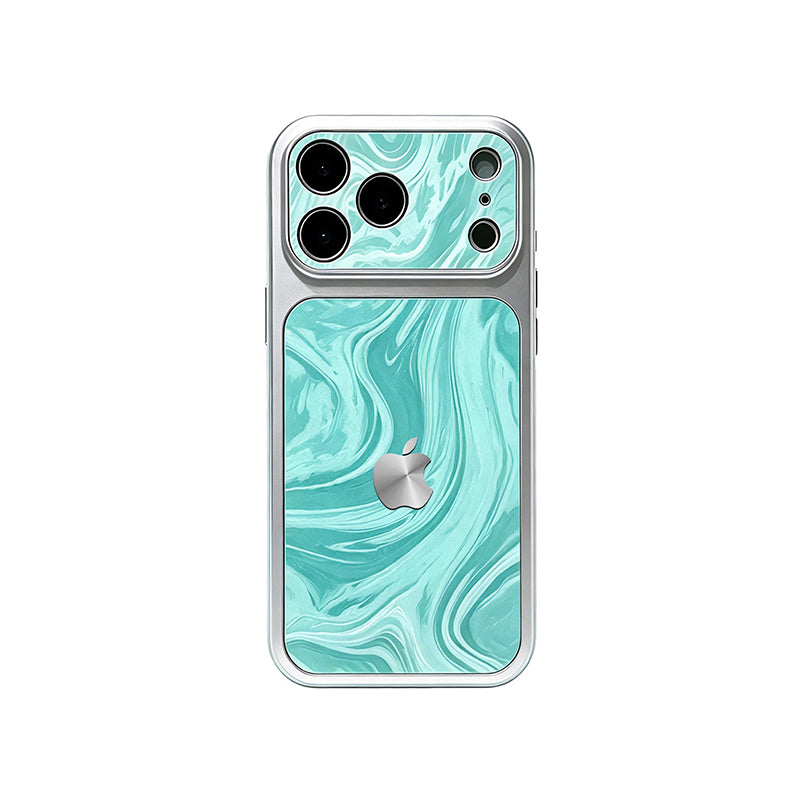 iPhone Liquid Ripple Suede Case