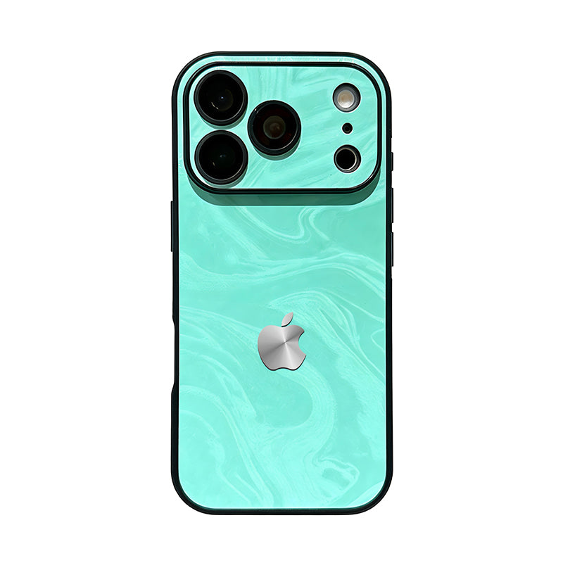 iPhone Watercolor Leather Case