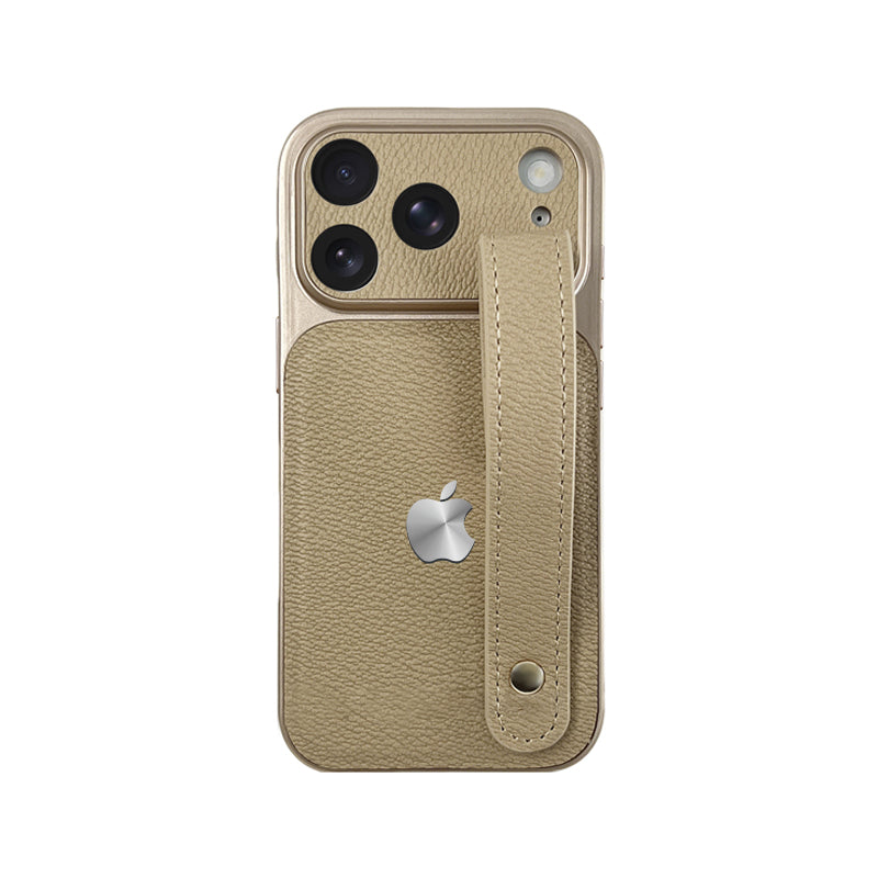 iPhone Lychee Texture Wristband Case