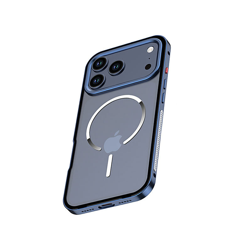 iPhone Metal Frame Matte Magnetic Case