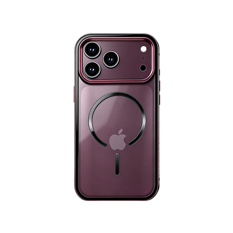 iPhone Metal Frame Matte Magnetic Case
