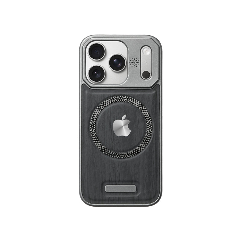 iPhone Wood Grain MagSafe Case