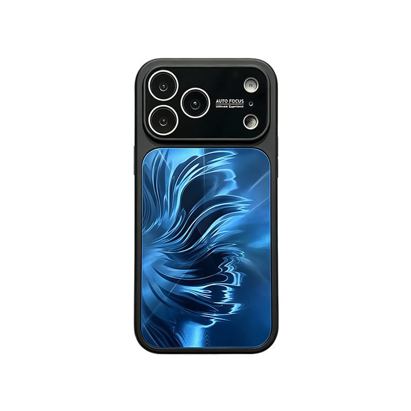 iPhone Feather Aurora Texture Cooling Case