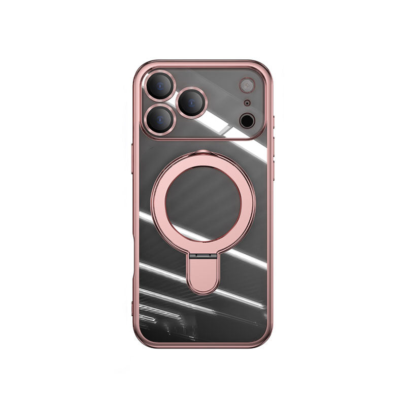 iPhone MagSafe Electroplated Stand Case