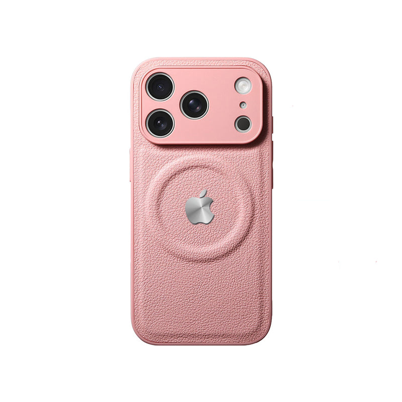 iPhone Lychee Texture Leather Case